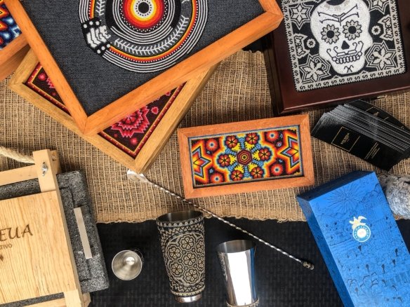 artesanias huichol mexicana, hecho a mano