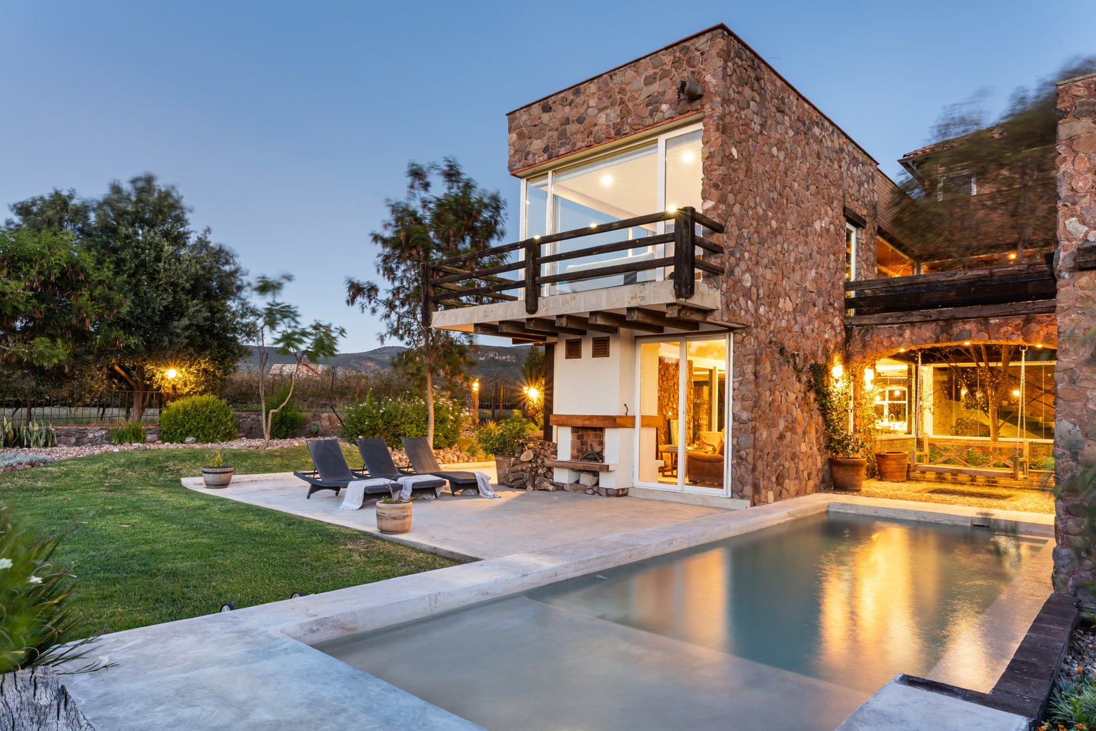 casa en viñedo san miguel, vida campirana de lujo