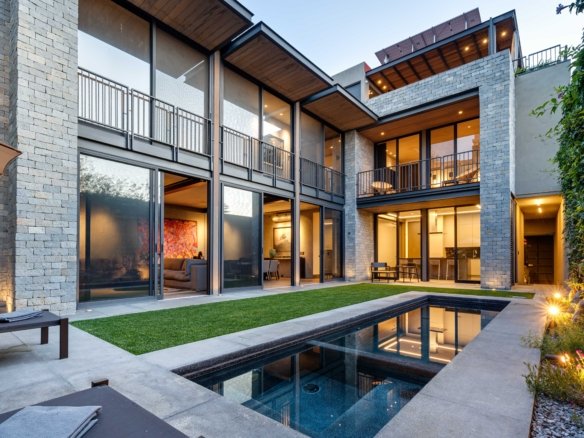 alberca en casa de lujo en san miguel de allende guanajuato