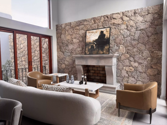 casa colonial moderna en san miguel de allende