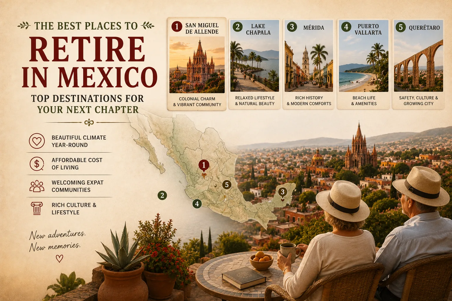 Discover the Best Places to Retire in Mexico 2026