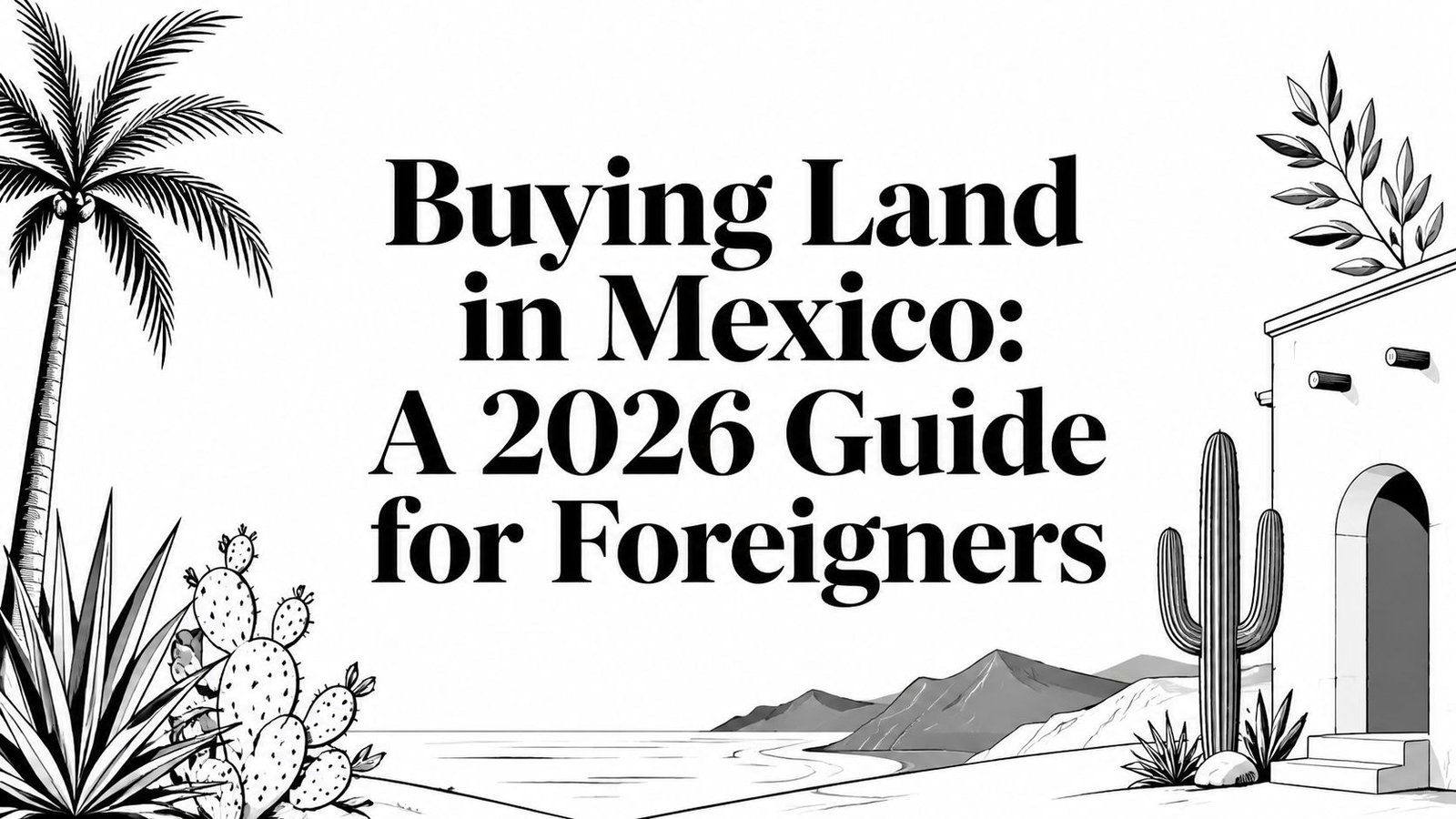 land in mexico desert landscape - Inside San Miguel