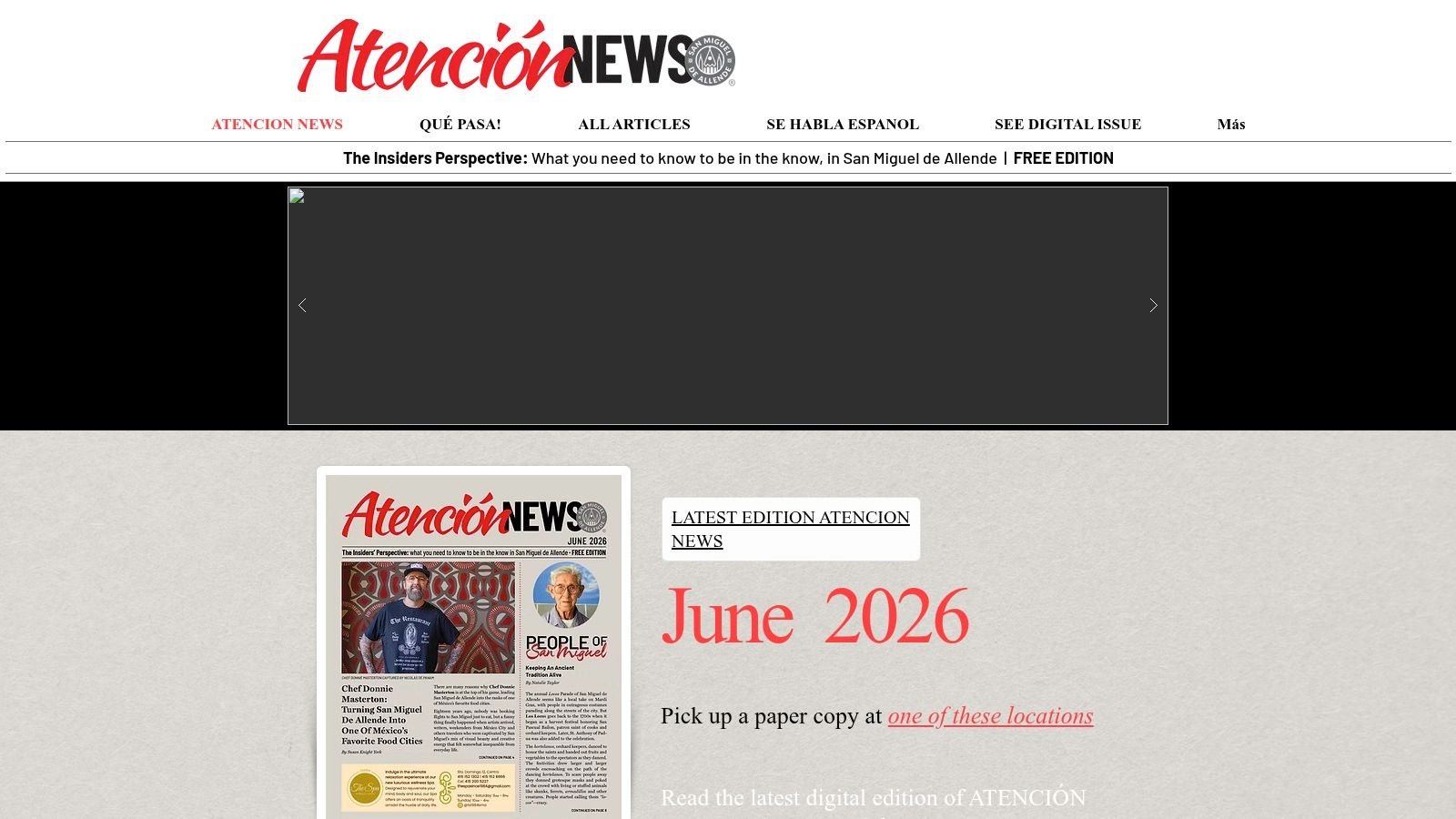 San Miguel News: 2026 Luxury Real Estate & Expats - Inside San Miguel Atención News (Atención San Miguel)