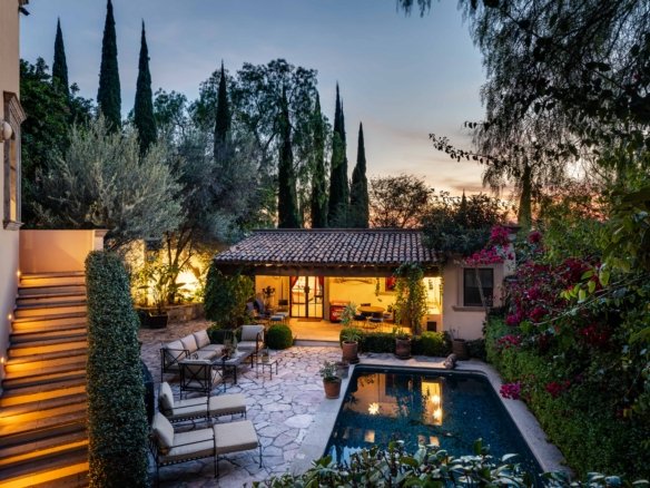casa de lujo con alberca en san miguel de allende